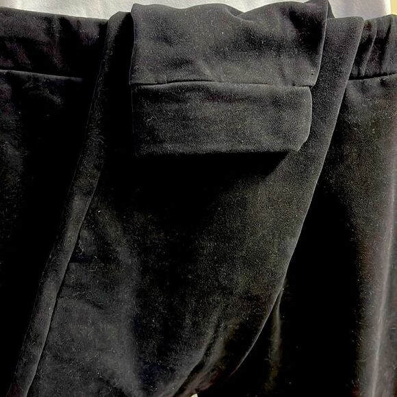 Dance & Marvel Black Leisure Pants w/ Gold Accent Drawstring and Pockets- Medium - Picture 3 of 5